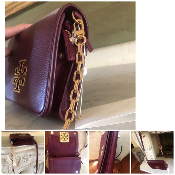 NWT Tory Burch Britten Combo crossbody Handbag - Picture 8 of 8